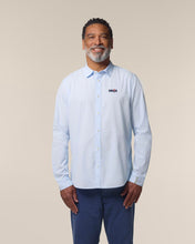 Charger l'image dans la galerie, UNSS Chemise Homme Bleu Ciel