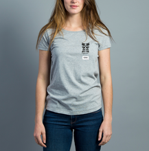 Charger l'image dans la galerie, IRON TOINOU Grey Tee-shirt Femme manches courtes
