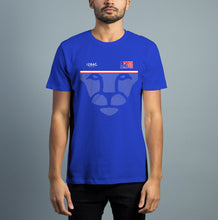 Charger l'image dans la galerie, RMB Tee-shirt Bleu manches courtes