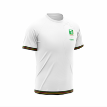 Charger l'image dans la galerie, Maillot Serge Betsen Academy White Silhouette manches raglantes