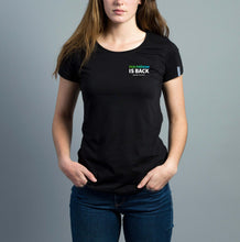 Charger l'image dans la galerie, TON PRÉNOM IS BACK Tee-shirt Noir Femme