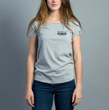 Charger l'image dans la galerie, TON PRÉNOM IS BACK Tee-shirt Gris Femme