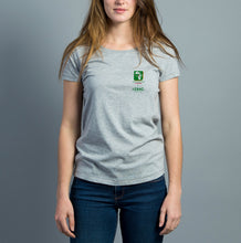 Charger l'image dans la galerie, Tee-shirt Serge Betsen Academy Femme Gris Poitrine manches courtes