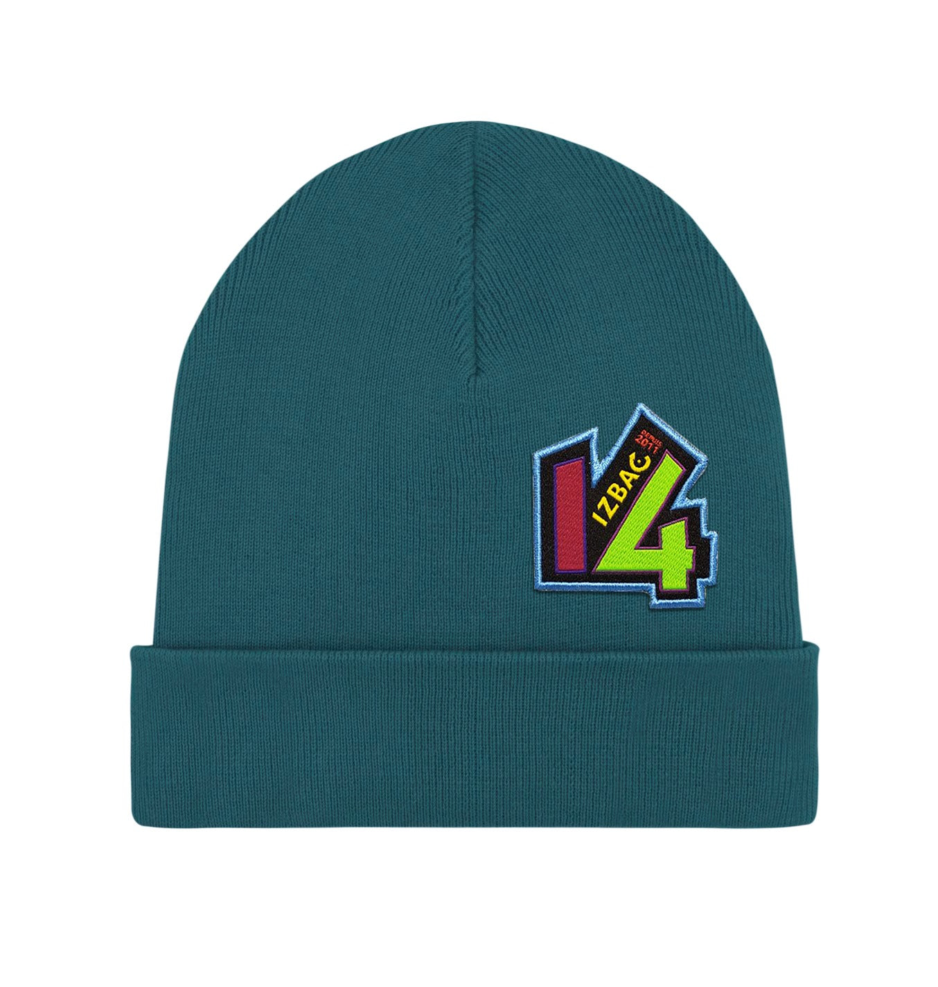 Bonnet édition limitée 14ANS anniversaire 🎂 IZBAC 🦆 Bleu canard