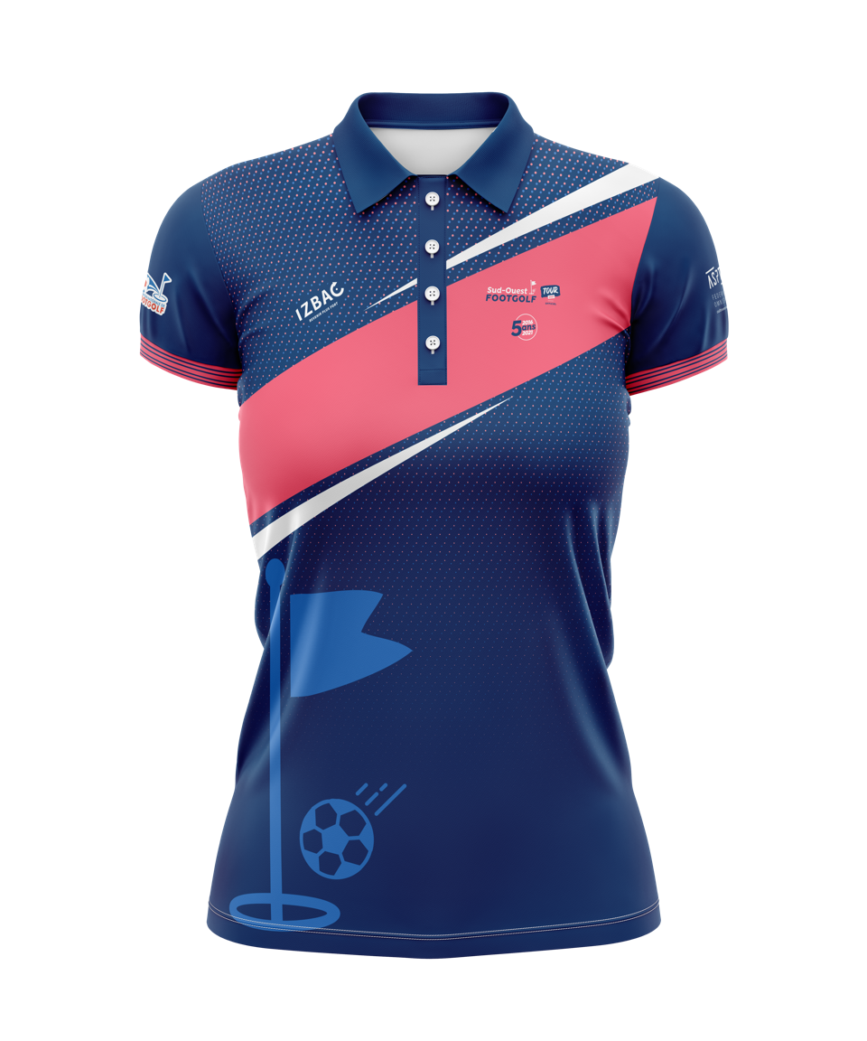 Polo Femme Sud-Ouest FootGolf