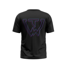 Charger l&#39;image dans la galerie, WADOWSKI RETRO Black Maillot Homme manches courtes

